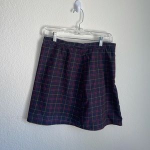 Plaid skirt